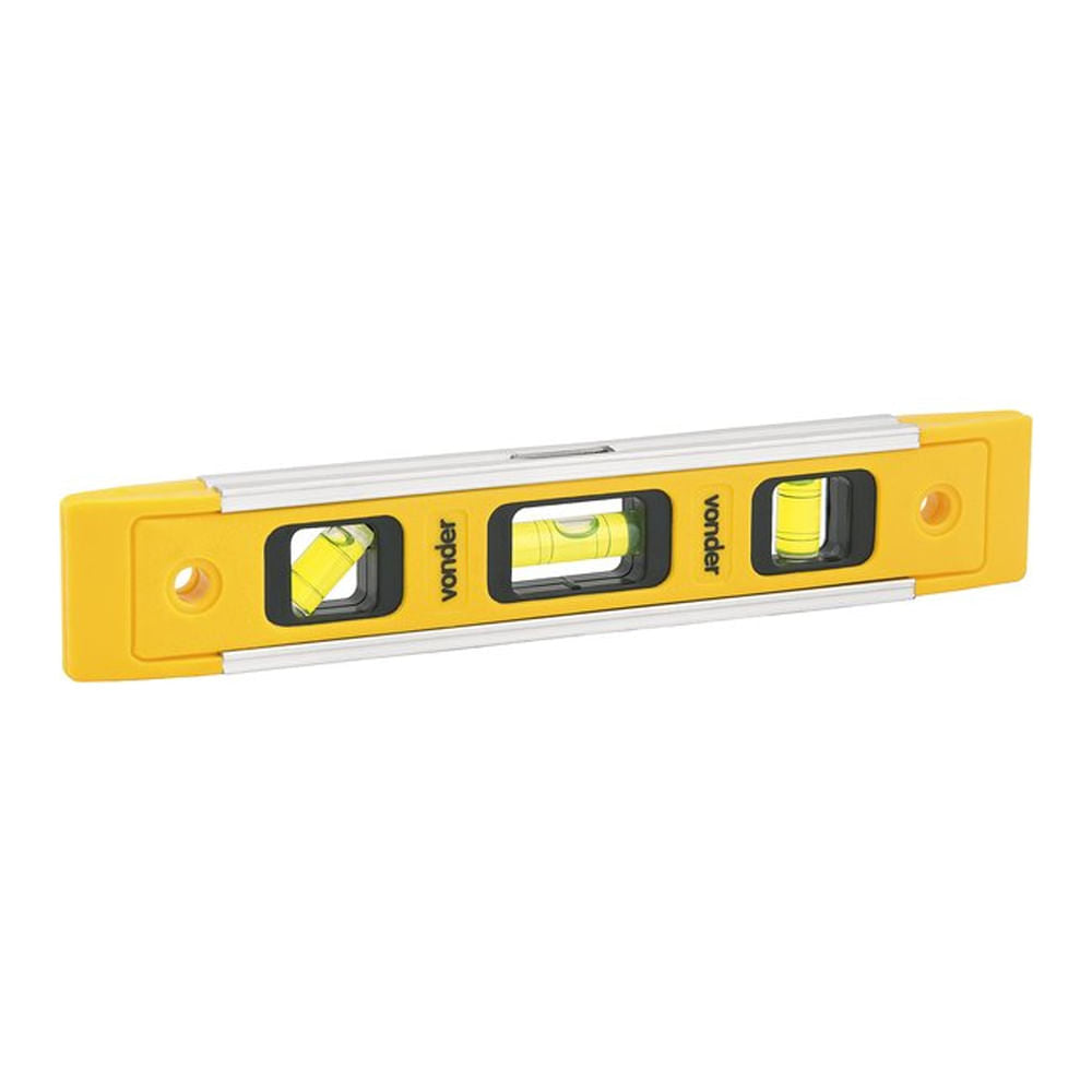 Nível Plástico com Base Magnética 9" Vonder