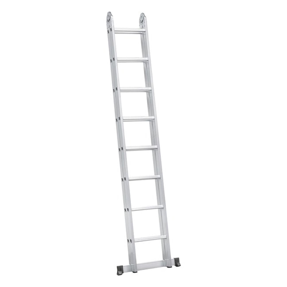 Escada de Alumínio Multifunção 2x8 16 Degraus Vonder