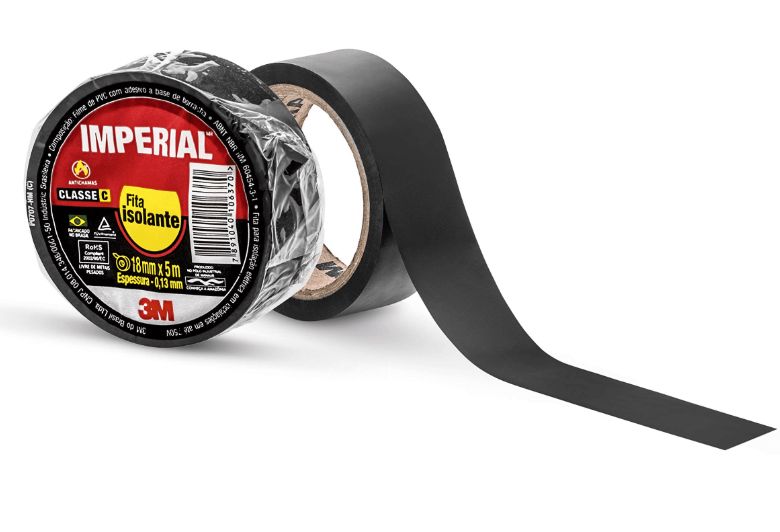 Fita Isolante 18mm x 5m Imperial 3M