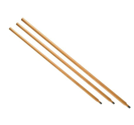 Eletrodo carvão 9,52mm-3/8'x17"" carbografite