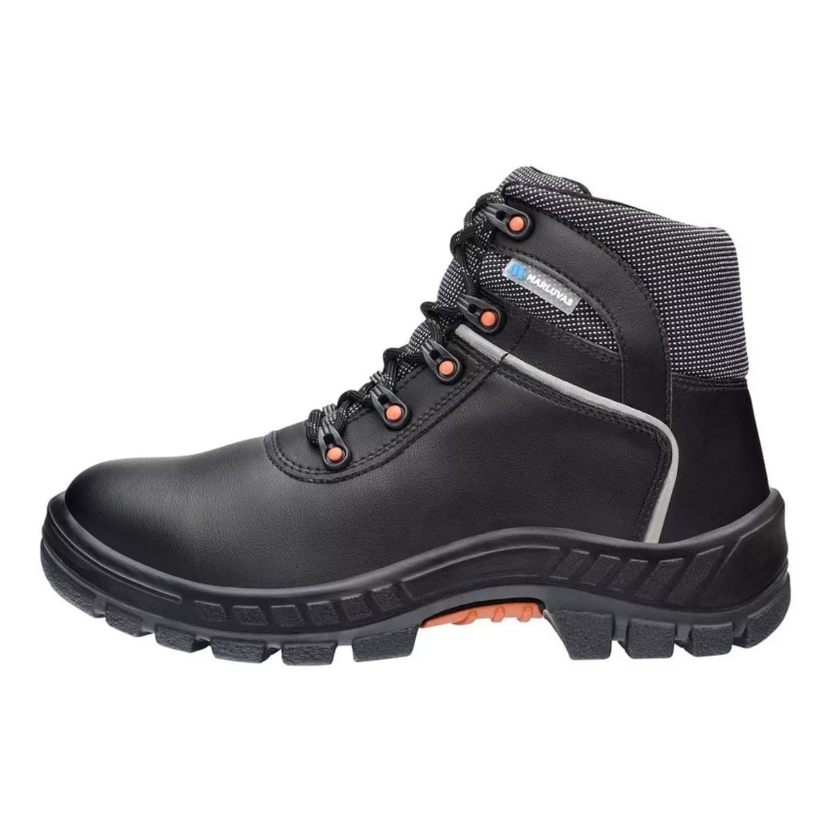 Bota Microfibra com Cadarço Composite PU Preto CA42896 n42 marluva
