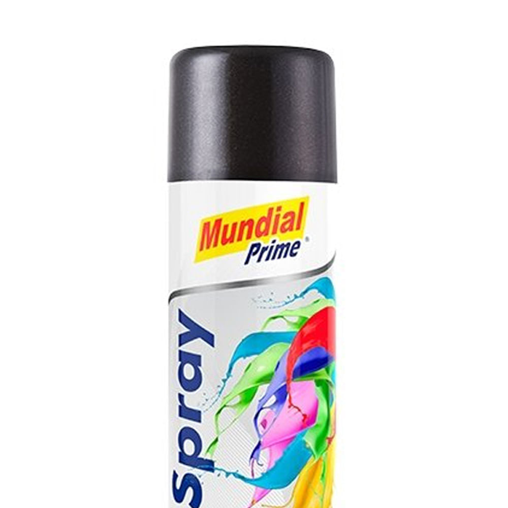 Tinta Spray 400ml Grafite Metálico Prime