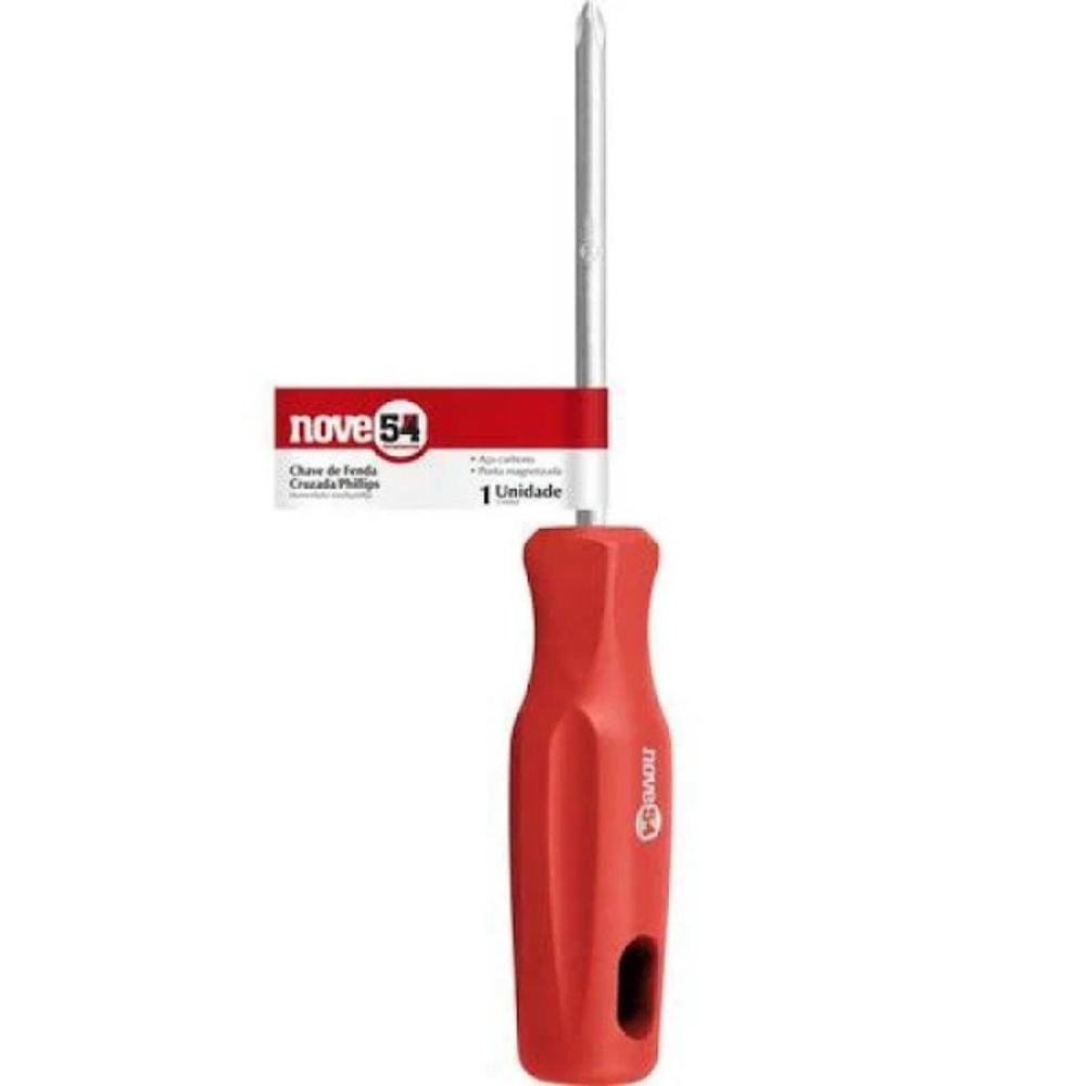 Chave Fenda Phillips 1/4x05mm Nove54