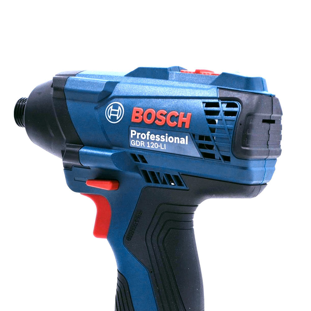 Chave de Impacto Bosch Bateria GDR 120-LI 12V 2Baterias+Carregador