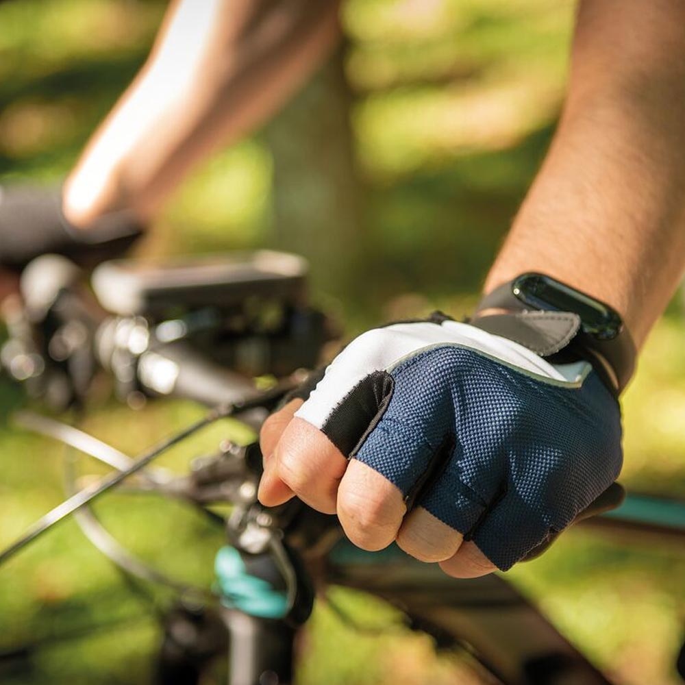 Luva Proteção Tricolor M Ciclismo Tramontina