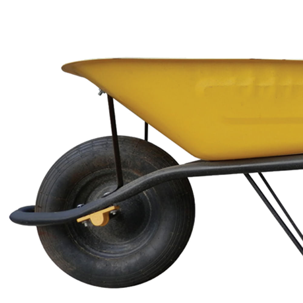 Carrinho De Mão Fluxx 65L Caçamba Metal Pneu Câmara