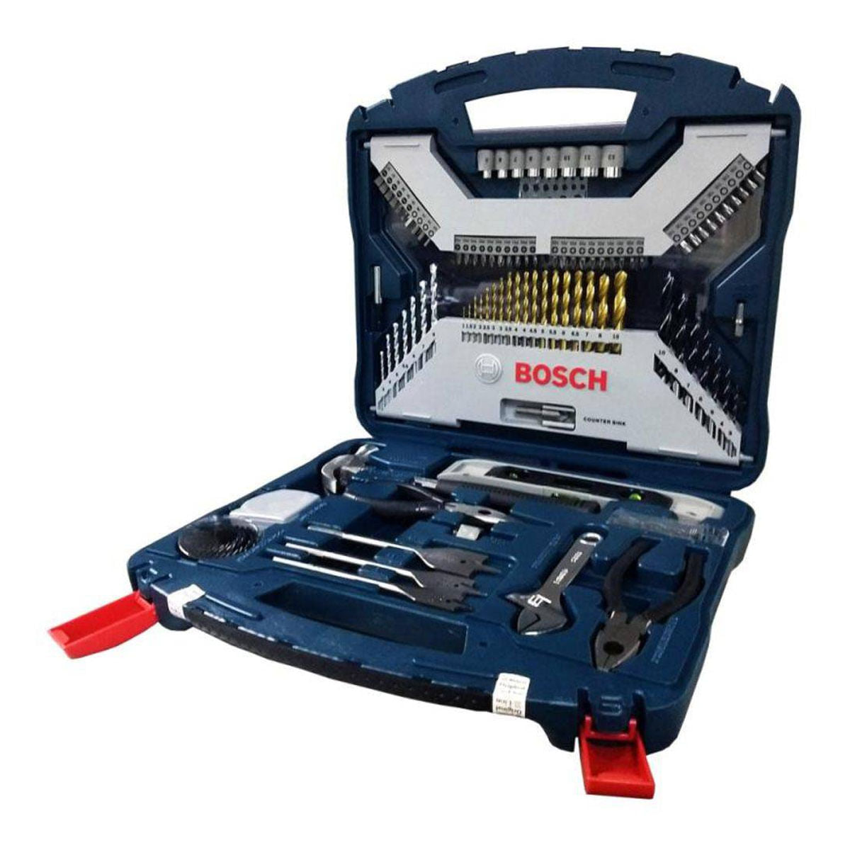 Kit Ferramentas X-Line Com 103 Pçs Titanio Bosch