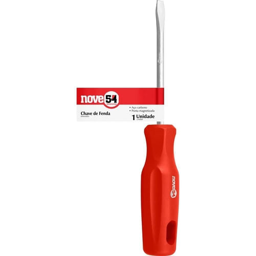 Chave de Fenda Nove54 1/8x4"