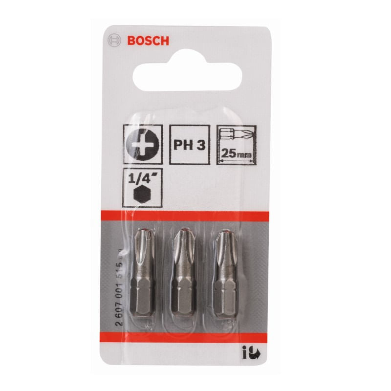 Bits Jogos 003 Peças PH2 Bosch