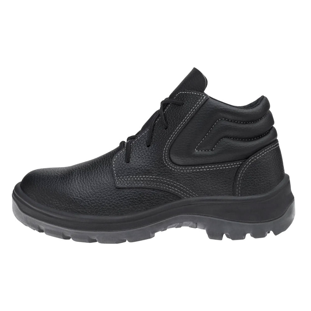Bota Vaqueta Bico Plástico com Cadarço PU N39 ca 41423 MARLUVAS