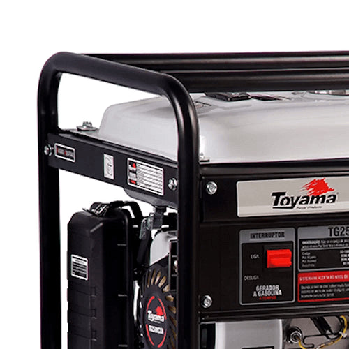 Gerador Gasolina ,0KVA 2.200W Monofásico TG2500CXH Toyama