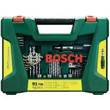 Jogo Peças Titanio Com 91 Peças Bosch
