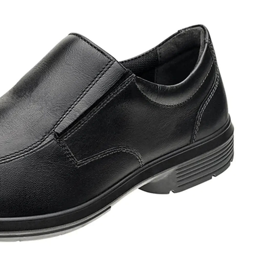 Sapato Social em Elástico PU N42 Preto ca41864 MARLUVAS