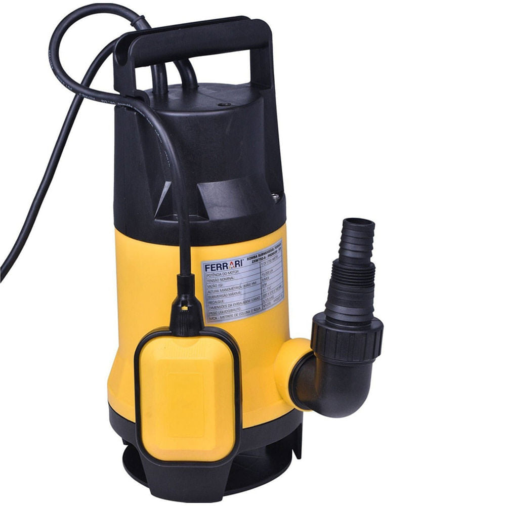 Bomba d'água Submersível 1,00CV ZXW750-A Caracol