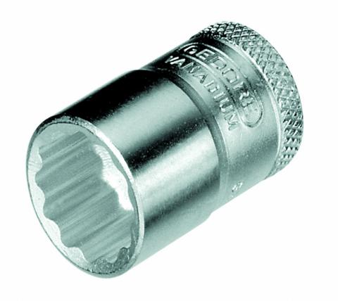 Soquete Estriado 3/4" Gedore