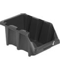 Gaveteiro Plástico Modelo Prático Nº 5 Preto Vonder