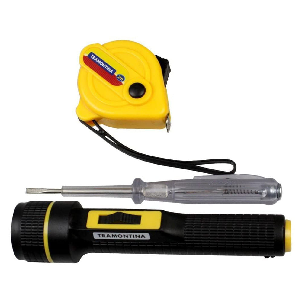 Kit Ferramentas 3pcs Tramontina