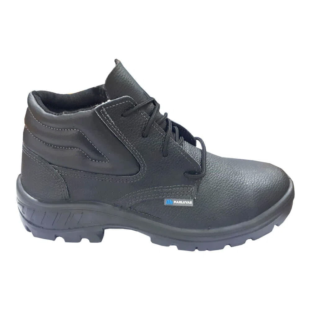 Bota Vaqueta Bico Plástico com Cadarço PU N43 ca41423 MARLUVAS