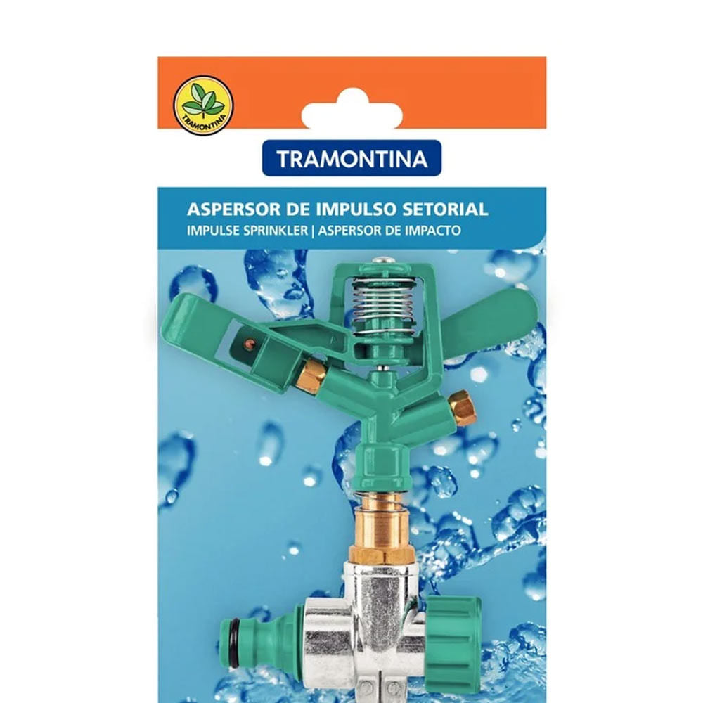 Aspersor de Impulso para Engate Rápido Tramontina