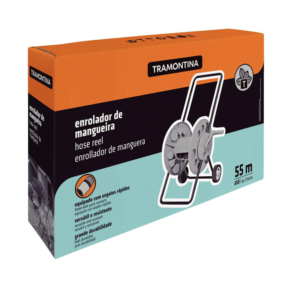 Enrolador de Mangueira com Rodinhas Tramontina