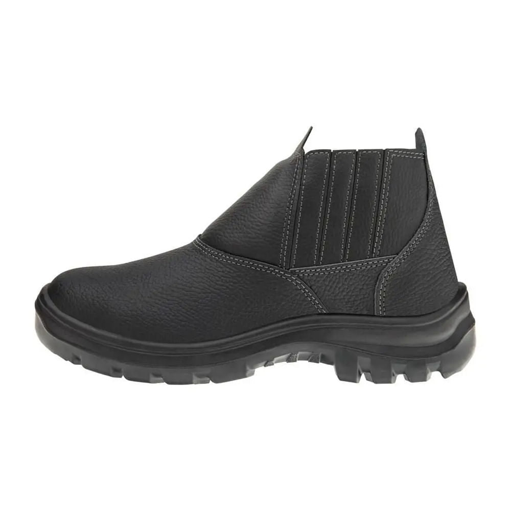 Bota Vaqueta Bico de Aço sem Cadarço PU N41 ca41429 MARLUVAS