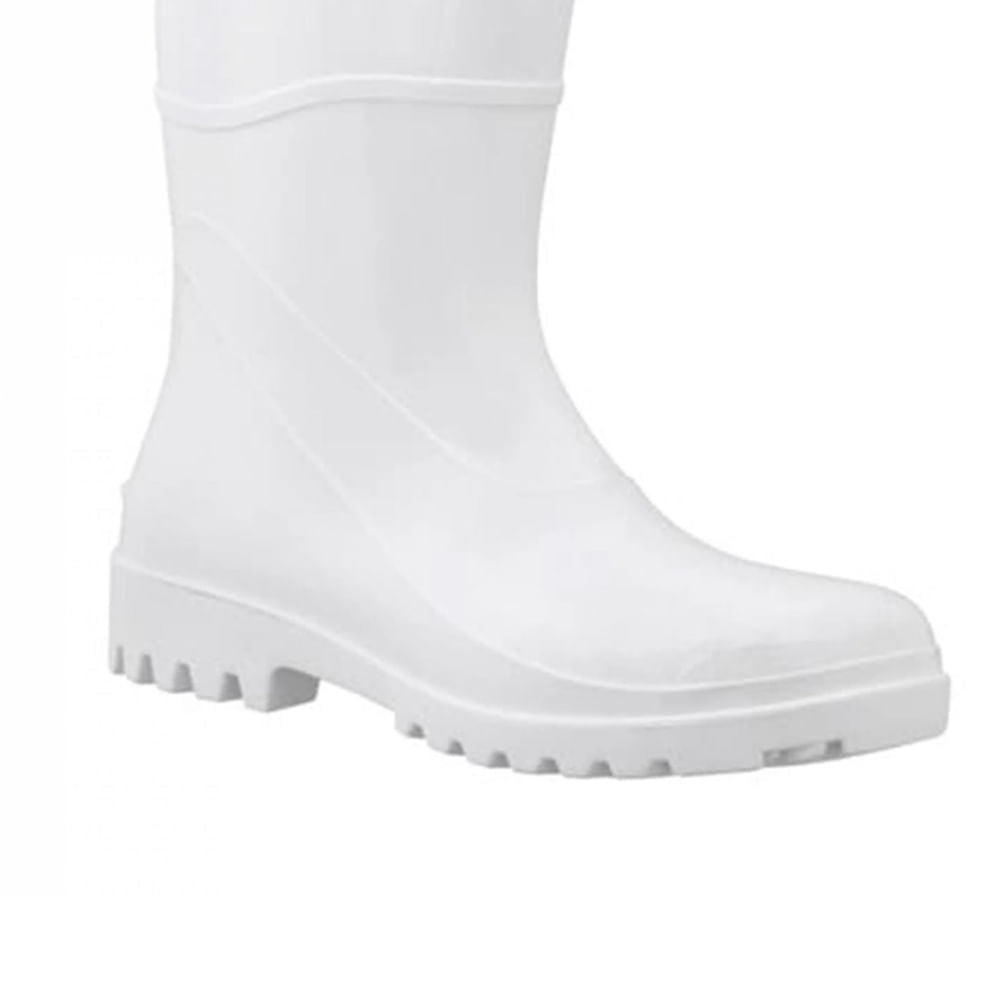 Bota Bracol de PVC 28cm Com Forro N41 Branco CA37456