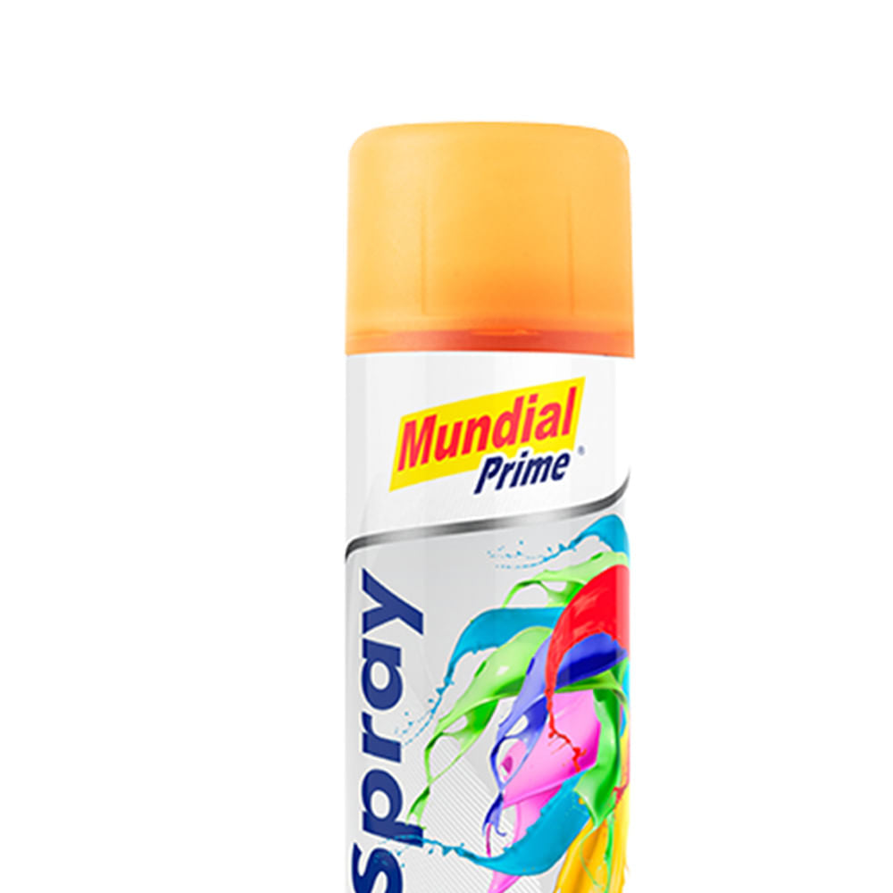 Tinta Spray 400ml Laranja Luminosa Prime