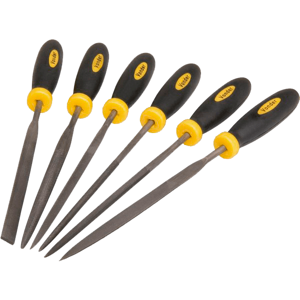 Jogo de Limas Agulha Com Cabo 6pcs Vonder