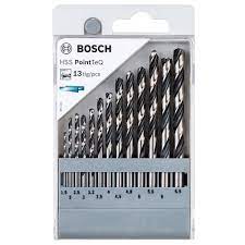 Jogo Broca Com 13 Peças Aço Rápido 1,5 a 06.5mm Bosch