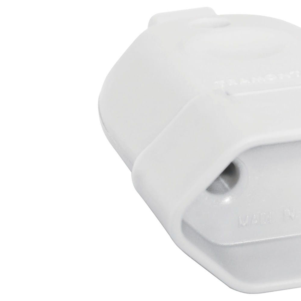 Plugue Fêmea 2P 10A 250V Branco Tramontina
