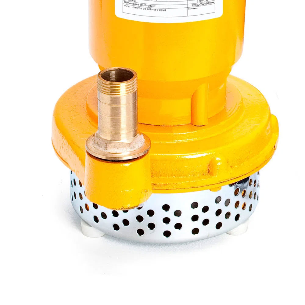 Bomba D'água Submersível 0,50CV Caracol