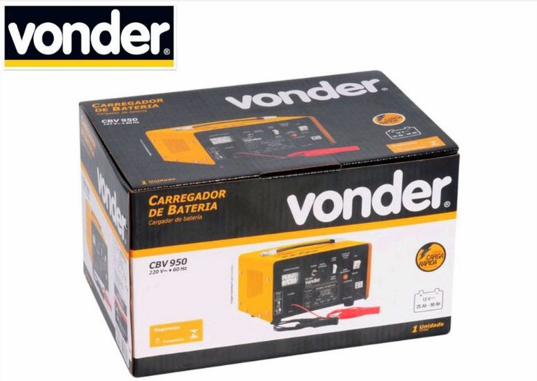 Carregador Bateria CBV-950  Vonder