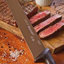 Faca Para Carne 6"" Desossa Lâmina Reta Larga STARRET