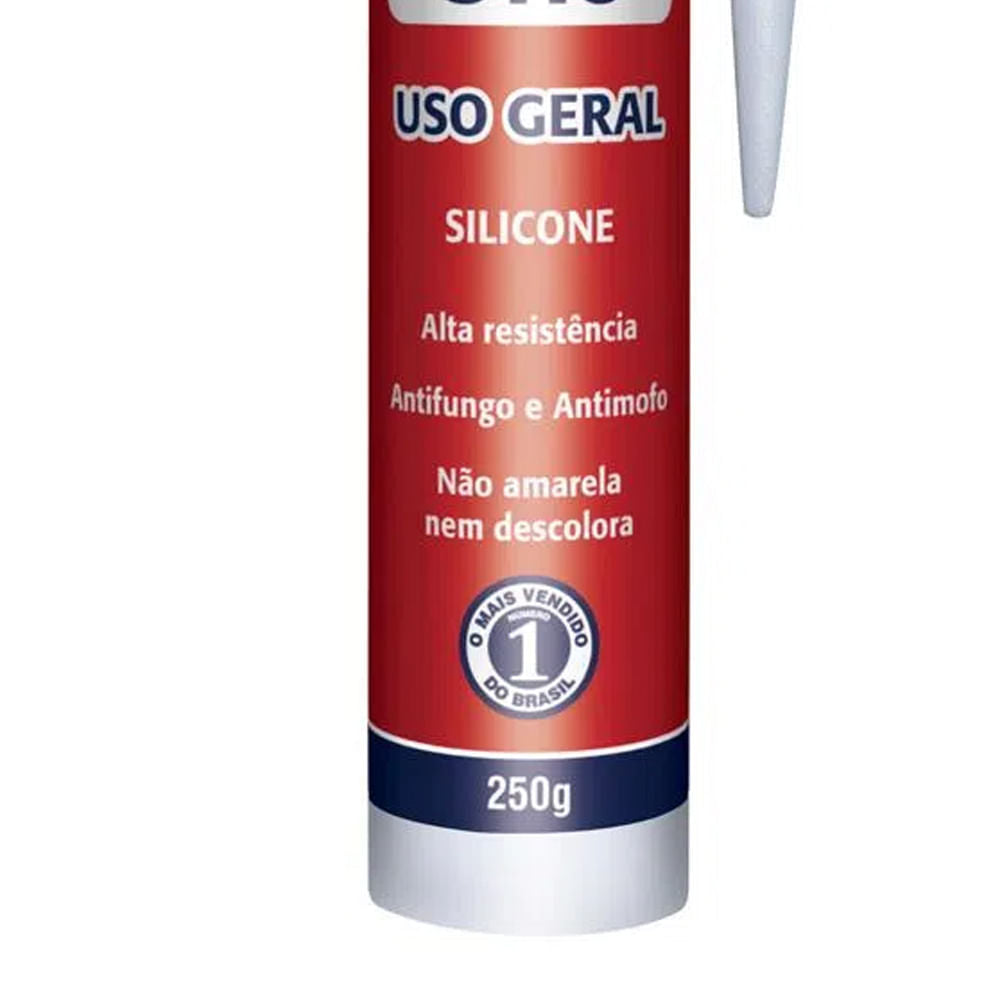 Silicone 250g Polystic Uso Geral Incolor PULVITEC
