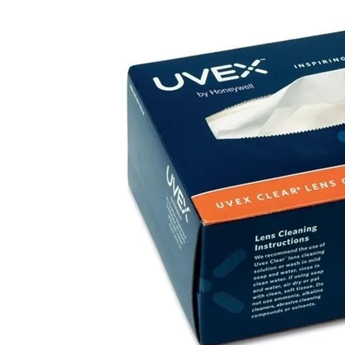 Caixa Com 500 Lenços Uvex Para Limpeza de Óculos S462