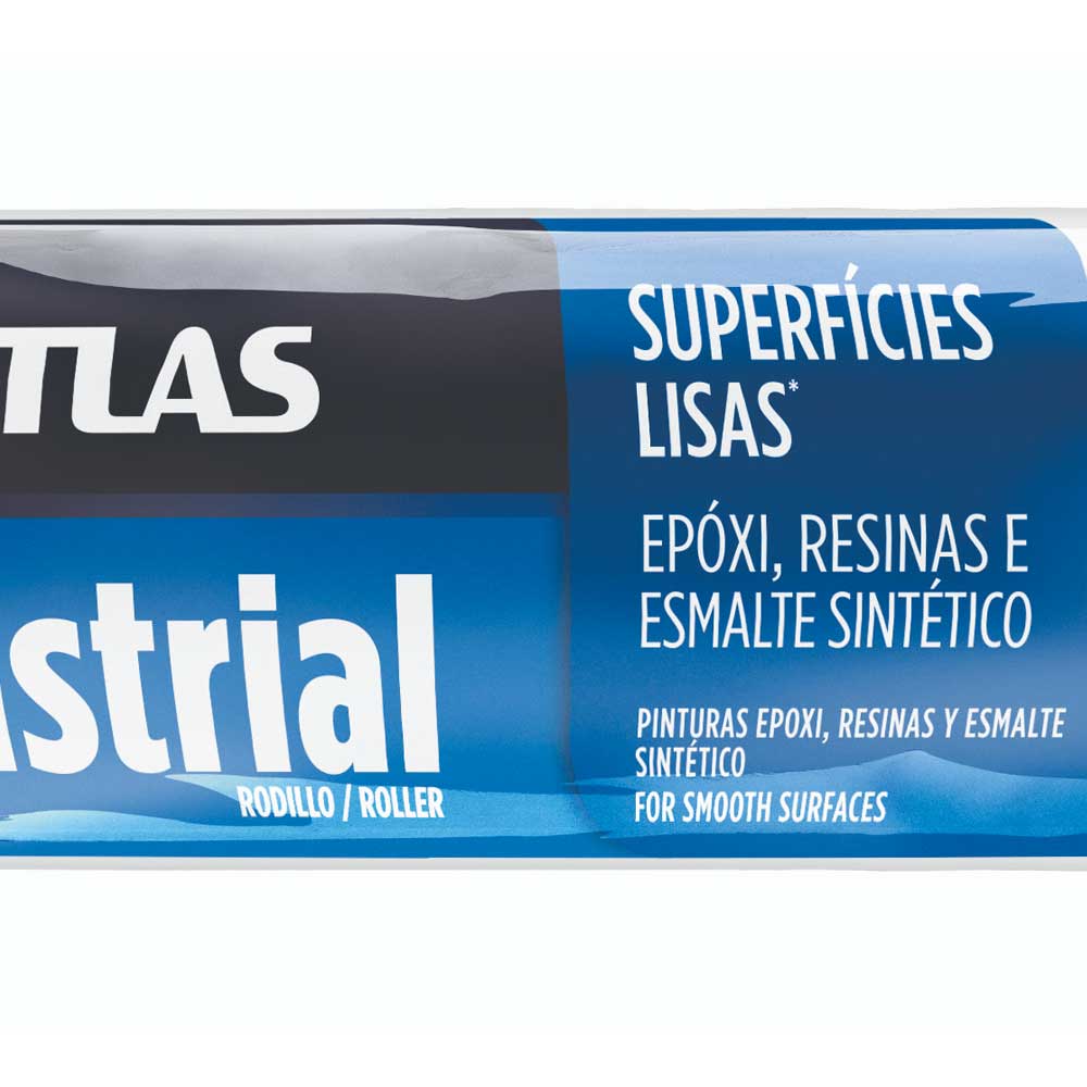 Rolo Para Pintura 23cm Epoxi Industrial Atlas