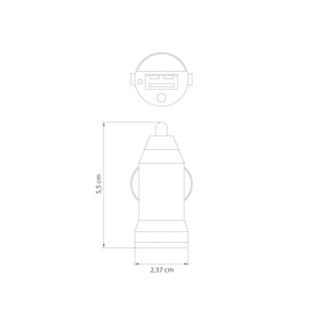 Carregador Veicular para Celular Tramontina