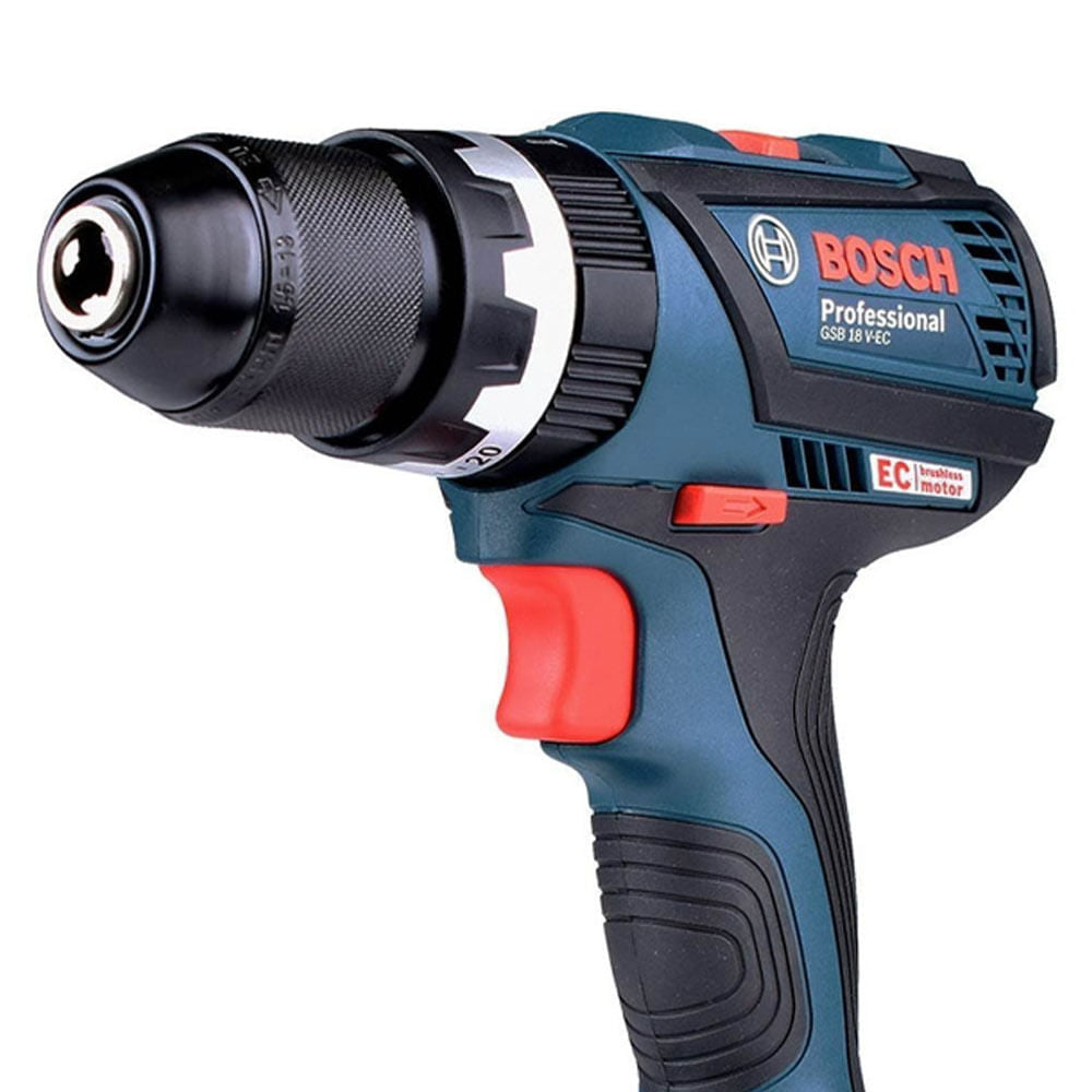 Parafusadeira Furadeira Bateria GSB 18V-EC Bosch