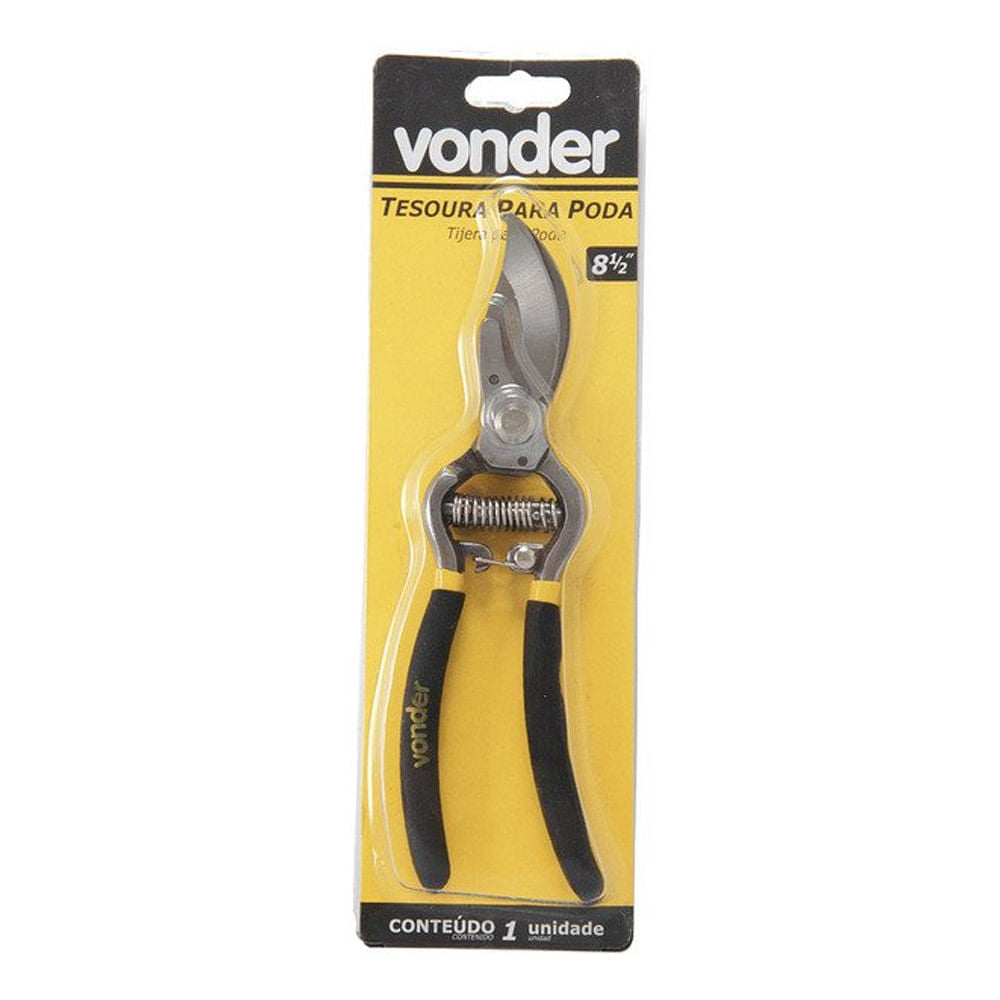 Tesoura para podar 8 1/2 Vonder