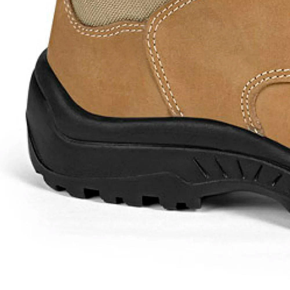 Bota de Camurça Bico Plástico N37 Mel CA40872 Bracol