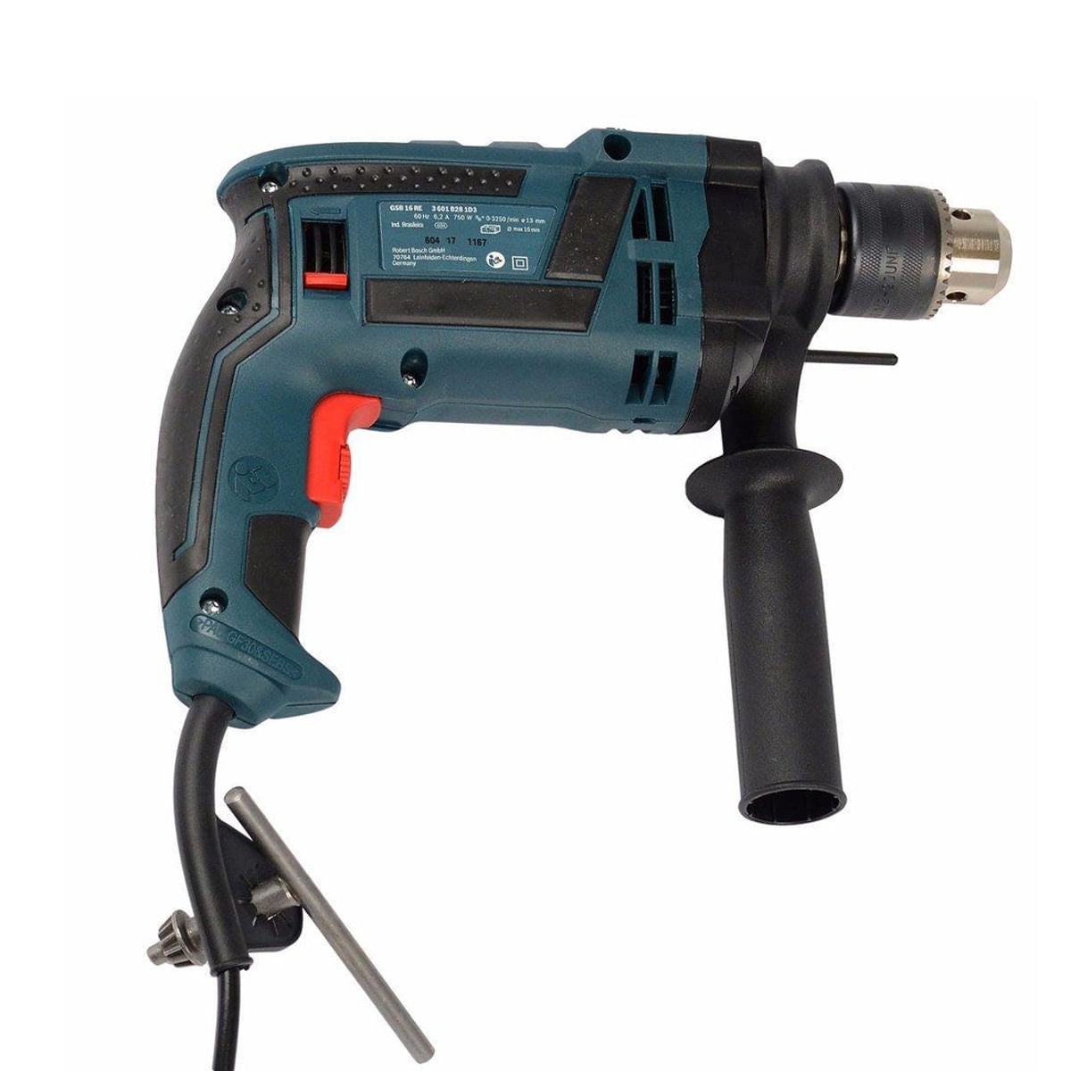 Furadeira Impacto GSB-16-RE 13mm-1/2" 750w Sem Maleta Bosch