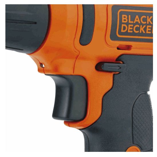 Parafusadeira e Furadeira Bateria 12v 3/8 10mm com 13 peças Black & Decker