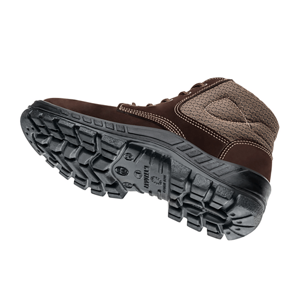Bota Camurça Bico Plastico Café CA45611 Nº43 MARLUVAS