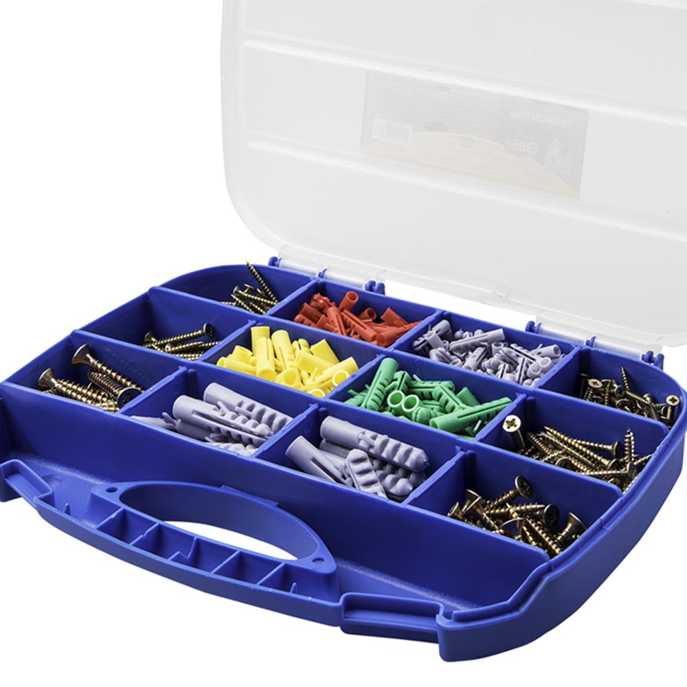 Jogo de Buchas e Parafusos 385pcs Tramontina