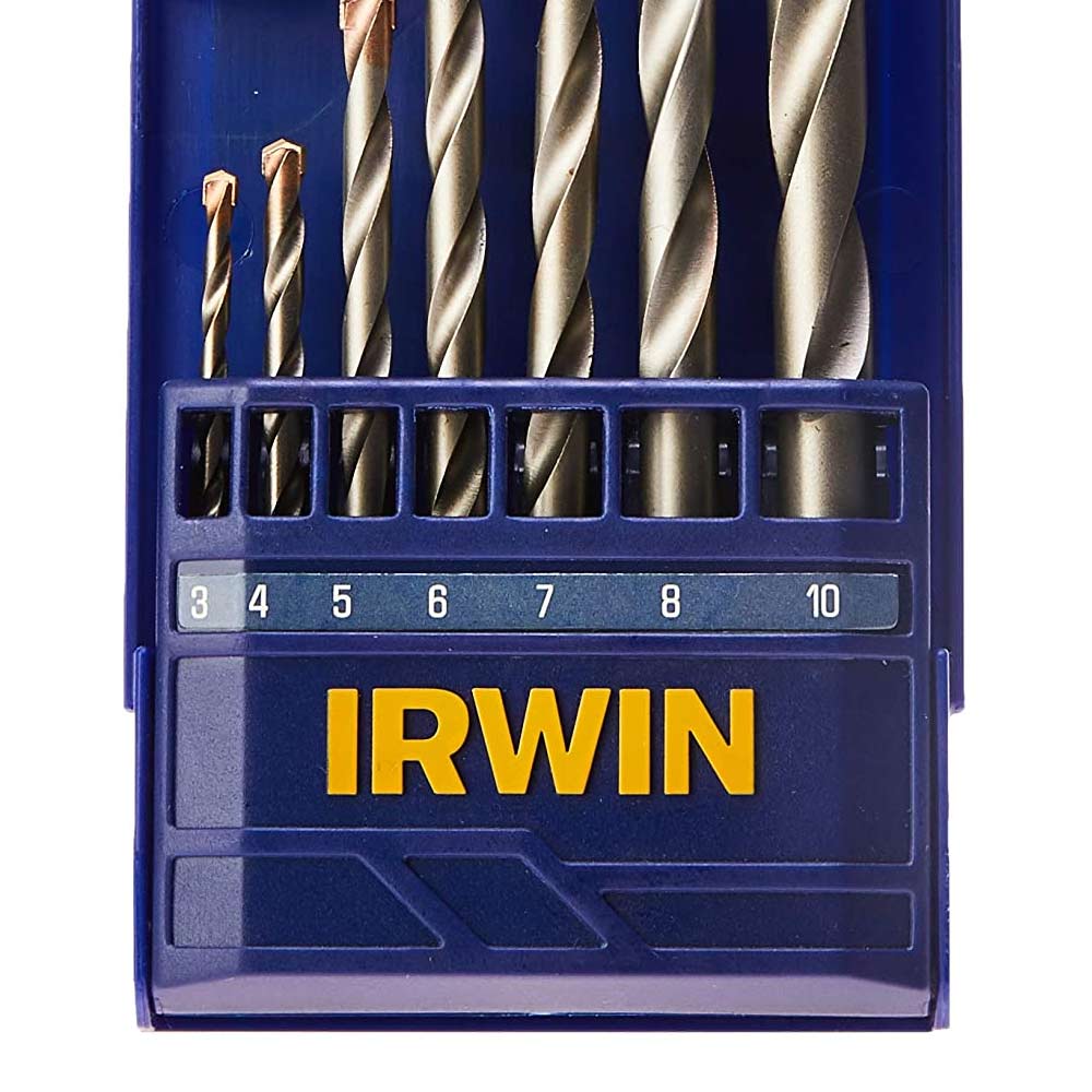 Jogo Broca com 7Pçs Concreto 3,0-10,0 mm IRWIN