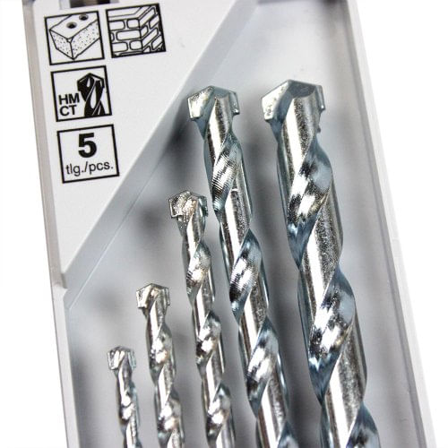 Broca Jogo Com 05 Pecas Concreto 4,0-10,0mm 05 Pecas Bosch