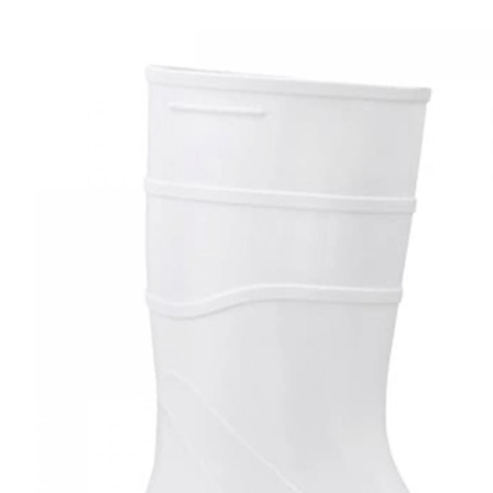 Bota de PVC 28cm sem Forro N43 Branco CA37456 Bracol