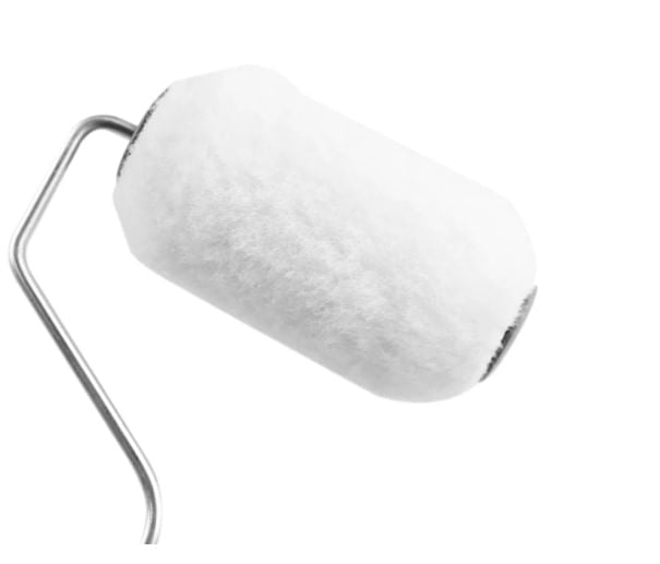 Rolo Para Pintura  9cm Lã de Carneiro Com Suporte Atlas