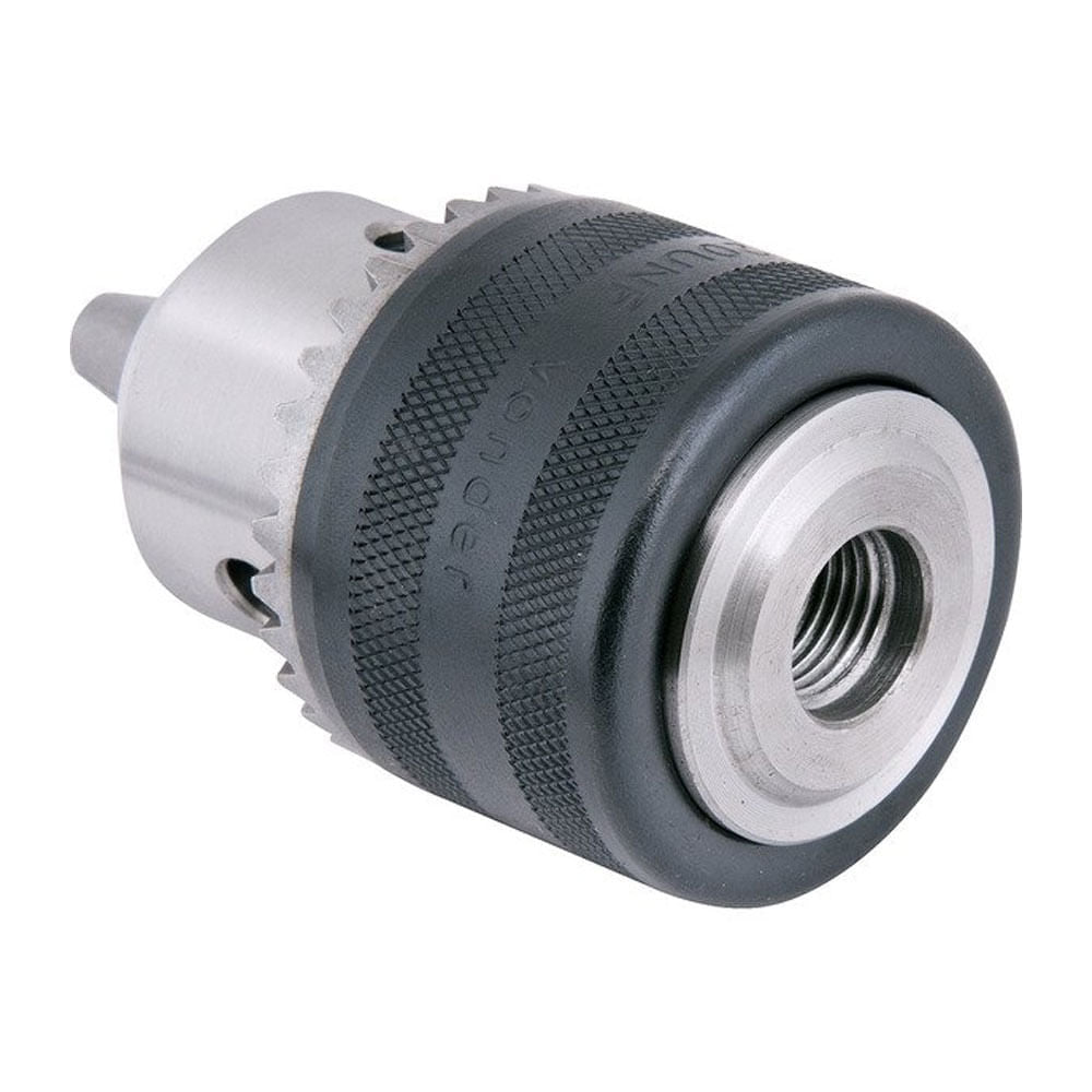 Mandril com chve 1,5 13mm com Rosca de 1/2" Vonder
