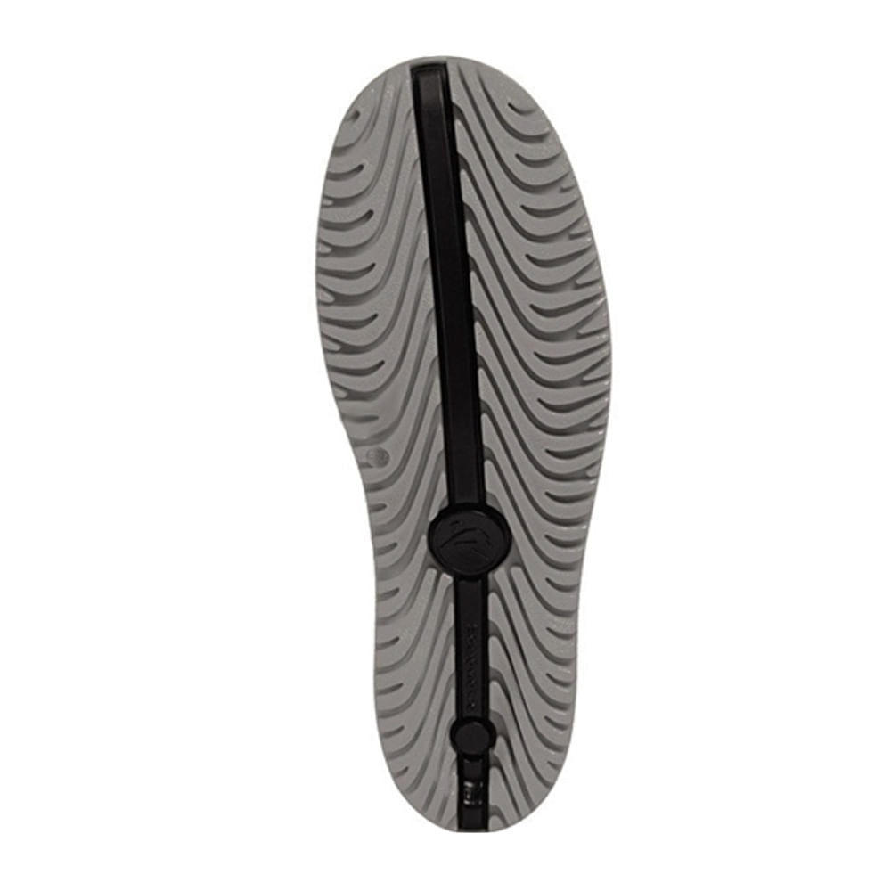 Bota Pvc Preta Com Solado Cinza 29cm N°39 Motosaf